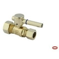 thumbnail image 1 of Kingston Brass Concord Straight Stop avec Compression OD 5/8 Pouces x Compression OD 1/2 Pouces, 1 of 2