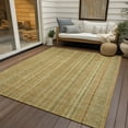 thumbnail image 6 of Addison Rugs Chantille Indoor/Outdoor Transitional Stripes Wheat Washable Rectangle Rug, 3' x 5', 6 of 6