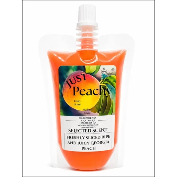 Just Peachy Squeezable Wax Melt (4Ounces)