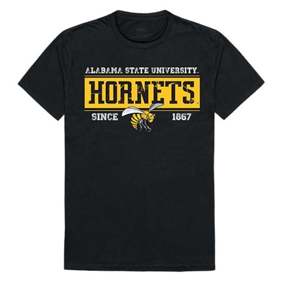 Alabama State Established Mens Tee - Black - Extra Large