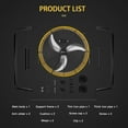 thumbnail image 5 of Simple Deluxe 30 inch 3 Speed 7110 CFM Metal Drum Fan, 5 of 7