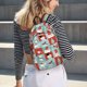 thumbnail image 5 of Fotbe Warm Christmas Memories Mochila de Lona con Estampado, Mochila Duradera, Mochila Versátil de Alta Calidad, Mochila Compacta Vintage-Small, 5 of 5
