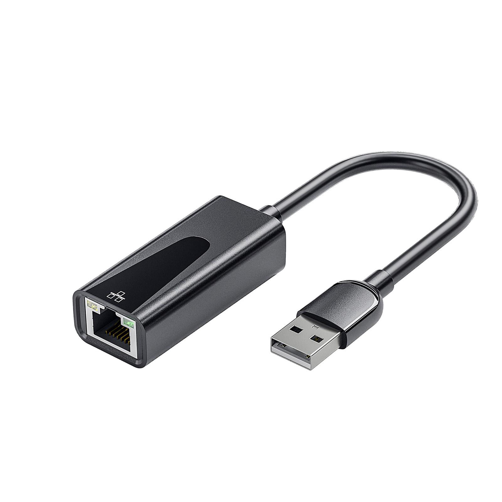 USB C to Ethernet Adapter Type-C 3.0 to RJ45 Network LAN 100/100 Giga New A9 F6O5