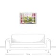 thumbnail image 3 of Creative Products Believe In Unicorns Window 20x30 Canvas Wall Art, 3 of 5