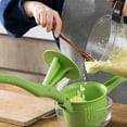 thumbnail image 3 of Vegetable Squeezer Press Crusher Hand Pressure Large Capacity Effortless Versatile Food Water Squeezer for Kitchen 1.5L, 3 of 6