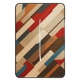thumbnail image 2 of Colorful Floral Bohemia Picnic Blanket Waterproof Outdoor Beach Blanket Hand-held Pad Suitable for Travel, Camping, Beach, Family Gatherings, 2 of 8
