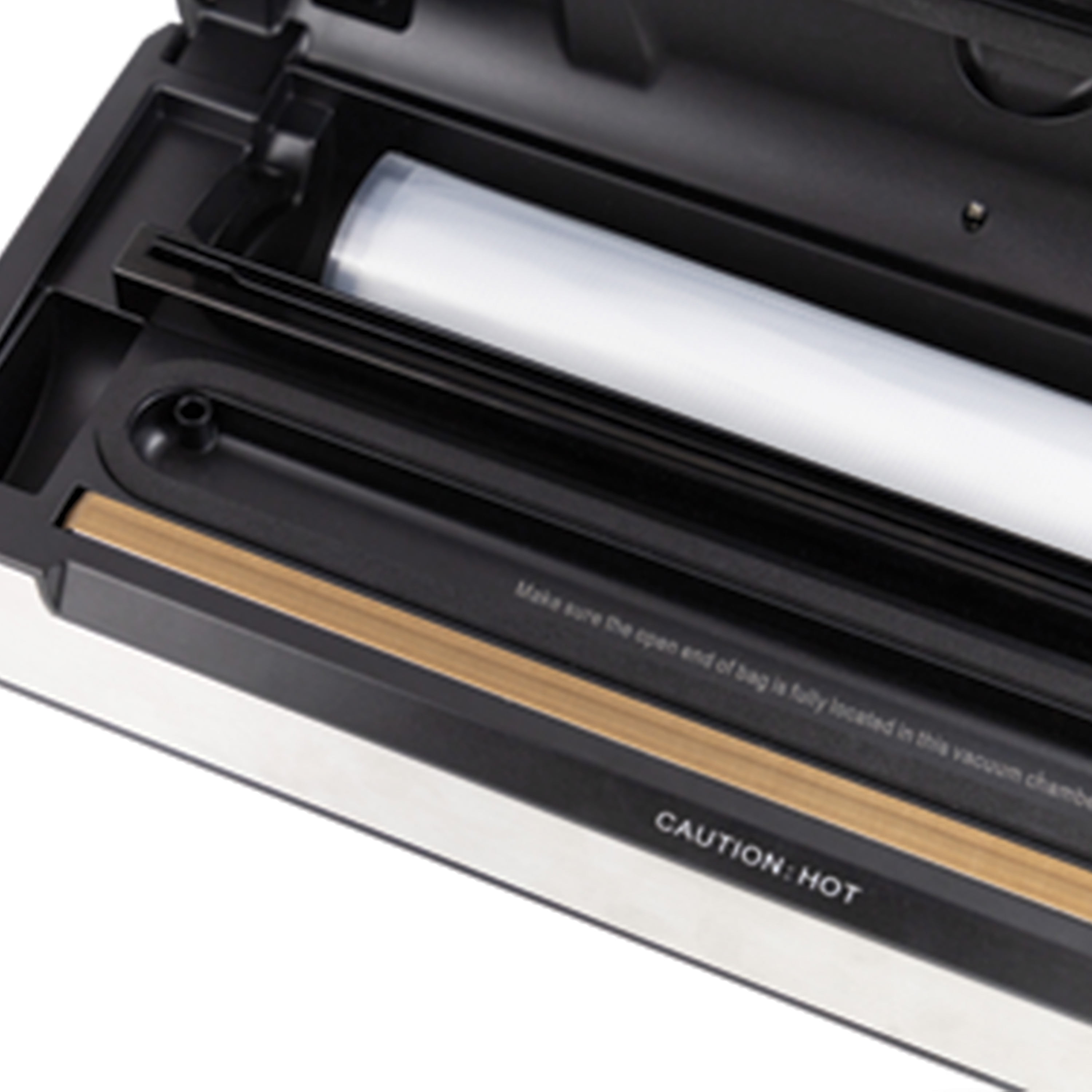 Nesco Professional Vacuum Sealer Machine, Powerful Multi-Mode Food Sealer With Accessory Port for Jars/Canisters, Built-In Roll Storage, Includes (2) 10 ft Rolls & (10) Pre-Cut Bags, For Pantry Storage & Meal Prep