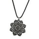 thumbnail image 5 of de Collar con Colgante de Mandala Vintage de 5 Piezas con Cadena de material cuero PU, 5 of 8