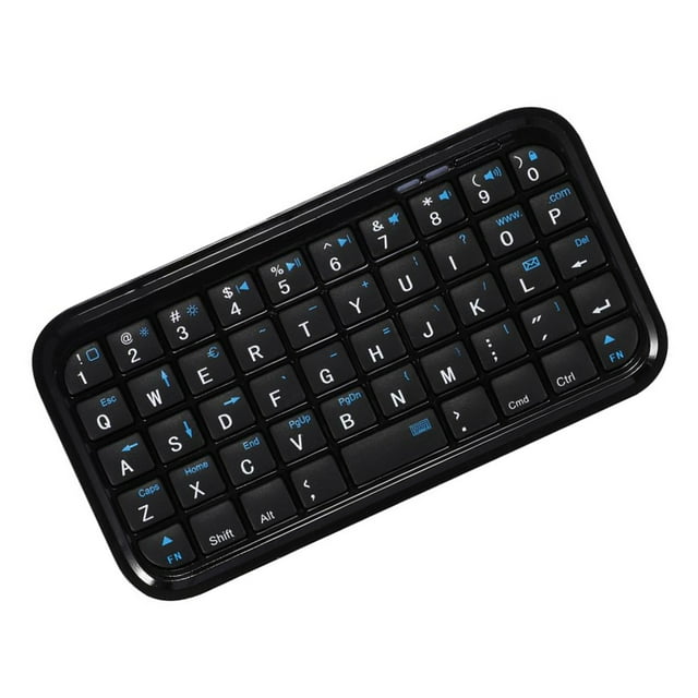 jesticaly Wireless Keyboard Handheld Size Universal Lightweight Small Receiver Strong Stability Smooth Ergonomics Pocket Keypad Smart TV 12.00*6.00*0.70cm 1Set