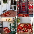 thumbnail image 5 of Christmas Floor Mat,Non Slip Absorbent Entryway Rug Doormat Indoor, Washable Outdoor Rugs for Layered Door Mats Porch/Front Porch/Farmhouse, 5 of 5