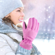 thumbnail image 4 of Guantes de esquí de invierno para mujer, cálidos y resistentes al viento, sencillos y generosos para exteriores. Adepaton CPB-US-XD413-2, 4 of 5
