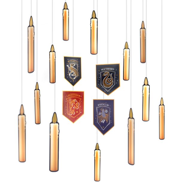 Papel colgante Amscan Harry Potter para decoración de fiesta, paquete de 24
