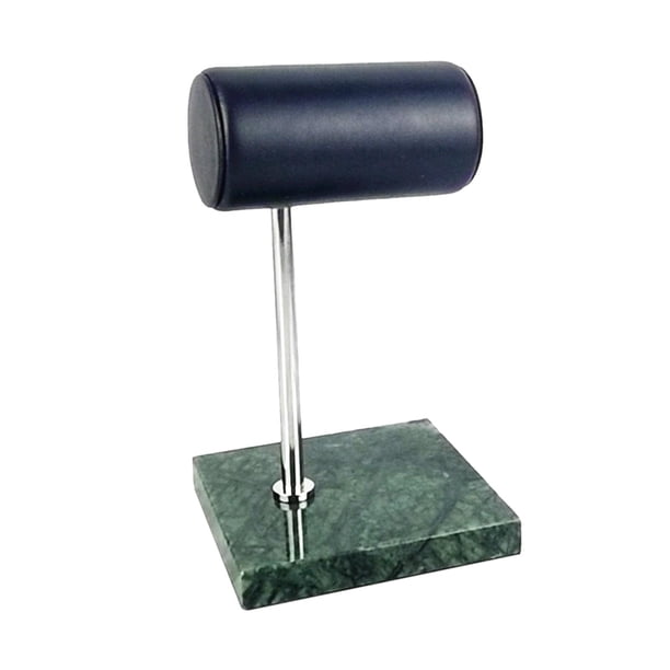 PU brazalete titular organizador mármol Base reloj soporte Base Verde Zulema exhibición del soporte de la joyería