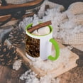 thumbnail image 5 of 3dRose, Ball python snake, North Carolina, USA - US34 BJY0027 - Jaynes Gallery, 11oz Two-Tone Green Mug, 5 of 7