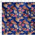 thumbnail image 3 of Soimoi Blue Fabric - By the Yard - 54 Inch Wide - Florals Print Fabric - Elegant and Timeless Patterns for Fashion and Home Decor Printed Fabric, 3 of 6