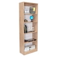 thumbnail image 2 of Librero Home, Macadamia con Cinco Entrepaños Virtual Muebles, 2 of 7