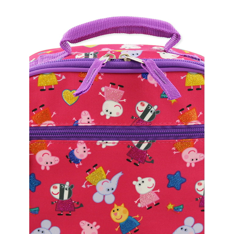 Peppa Pig Nick Jr Girls Soft Insulated School Lunch Box
