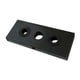 thumbnail image 5 of Placa de peso para gimnasio, resistente, con revestimiento negro y espaciado preciso entre orificios. 5 kg 32.5x9x2.4cm, 5 of 9