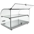 22 in. Commercial Countertop Bakery Display Case with Front Curved