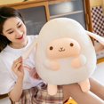 thumbnail image 4 of Venta al por mayor de juguetes de peluche de cordero Kawaii para niños, almohada de peluche de oveja, juguetes de peluche de cordero suave blanco, bonito regalo de cumpleaños para niñaszhangyuxiang, 4 of 4