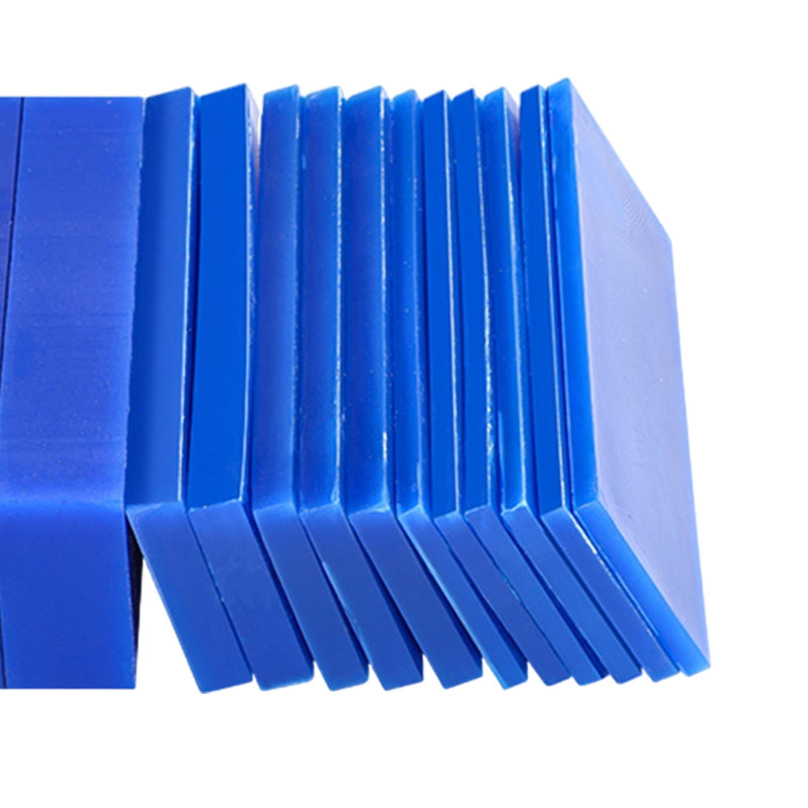 Milageto Carving Craft Supplies DIY Student Practice Sculpting Casting Tools Blue Slice