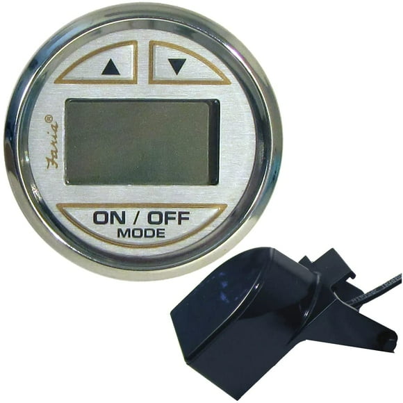 Depth Sounder Faria Kronos 2 con transductor de montaje en popa