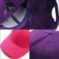 thumbnail image 7 of Baseball Cap Ball Dad Hat Adjustable Plain Solid Washed Men Women Washed PC, 7 of 7