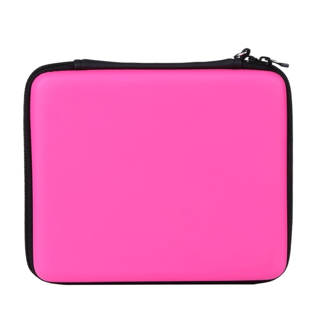 Hard EVA Storage Zip Case Protective Carrying Case Portable Shell Pouch Travel Carrying Bag For Nintendo 2DS Console Accessories Pink