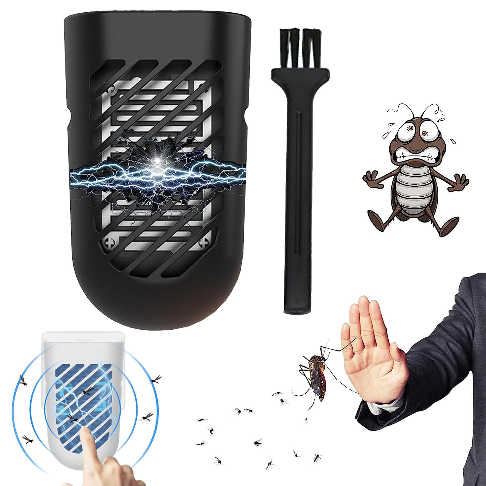 Mosqinux Zapbite, 2023 New Electrizap Gets Rid of Mosquitoes,Buzz Blast
