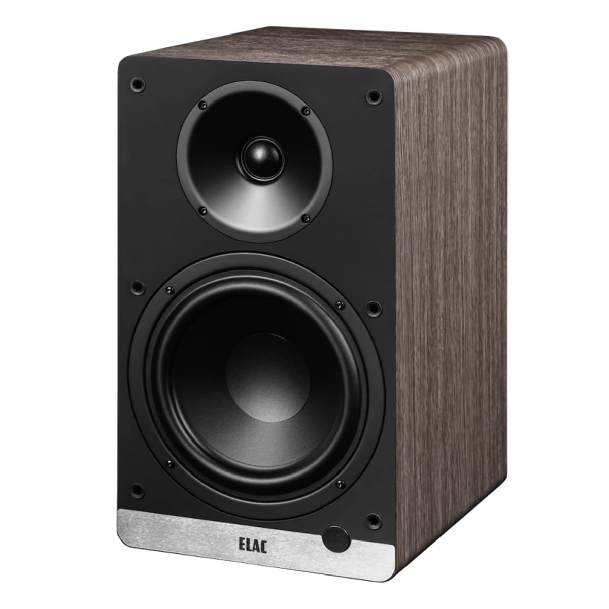 ELAC DCB61 Debut ConneX Powered Bookshelf Speaker - Pair (Walnut)