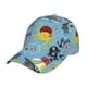 thumbnail image 1 of Fotbe Pirate Marine Animals Gorro Clásico de Béisbol, Gorra Ajustable con Broche Snapback, Gorro de Exterior de Algodón Suave, 1 of 6