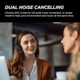 thumbnail image 3 of tapaxis Auriculares híbridos con cancelación activa de ruido Auriculares inalámbricos Bluetooth Auriculares inalámbricos sobre la oreja con graves profundos, llamadas claras, ajuste cómodo, tiempo de, 3 of 5