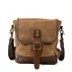 thumbnail image 1 of Bolsos de mensajero de moda TANGJMXG para hombres Lona y cuero, 1 of 5