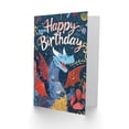 thumbnail image 2 of Artery8 Birthday Card Happy Laughing Dragon Design Fun Joy 10th 10 Year Old For Child Kids Son Daughter Greeting Card, 2 of 3