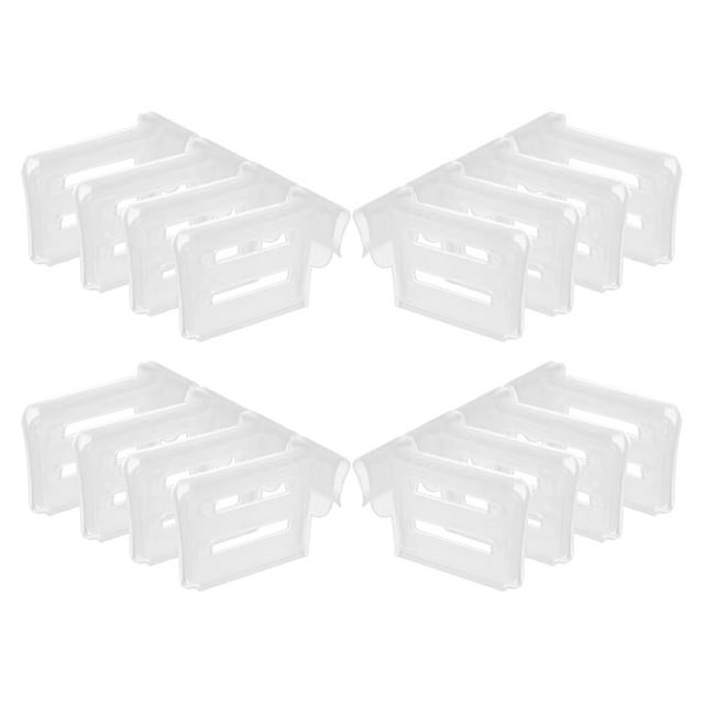 unbranded 4Jgo Organizador Ajustable Para Puerta Lateral De Refrigerador Separador De Cajones Plástico