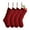 Burgundy, variant on KAWELL Christmas Stockings,18 Inches Knit Christmas Stockings for Family Christmas Decorations,4Pack