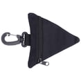 thumbnail image 2 of Monedero portátil de Tela Oxford Bling Bling para exteriores bolsa de cintura Triangular almacenamiento de llaves y dinero color negro, 2 of 14