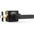 thumbnail image 1 of Matte Door Handles Interior Square Privacy Door Levers Matte Keyless Door Handle Interior Modern Straight Lever for Bedroom and Bedroom Reversible for Right/Left Side, 1 of 8