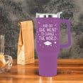 thumbnail image 3 of She Believed She Could So She Mastered It Masters Graduation Gifts for Her Him Masters Degree Tumbler Coffee Mug 40oz with Handle and Straw, 3 of 6