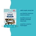 thumbnail image 5 of Icelandic+ Whole Fish: Sprat - 0.85oz Bag - Cat Treats, Wild- Caught, 2.5-3" Crunchy Air-Dried Pet Snacks, Single Ingredient, Just Fish-Nothing Else, 5 of 8