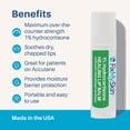 thumbnail image 3 of FixMySkin 1% Hydrocortisone Healing Lip Balm, Unflavored – Soothes Dry, Cracked & Irritated Lips, Relieves Chapped Lips, Cold Sores & Eczema, Travel-Friendly Tube, 0.15 oz, 3 of 9