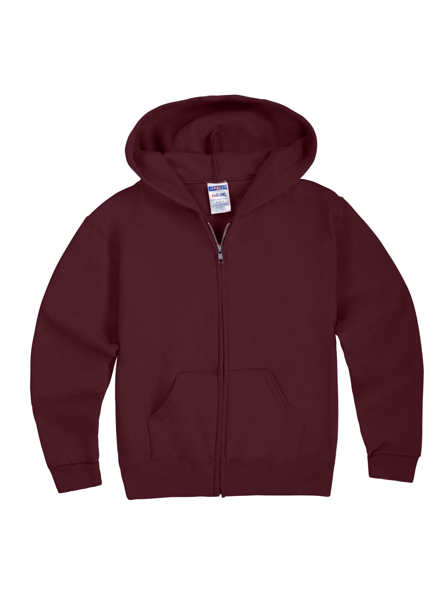 Youth Full-Zip Hooded Sweatshirts in 22 Colors Joe's USA