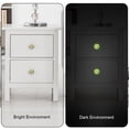 thumbnail image 3 of 4PCS Round Christmas Cabinet Fluorescence Knob Glowing in the Dark Furniture Drawer Pulls Handle with Screws, 3 of 5