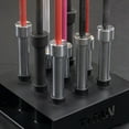 thumbnail image 5 of Titan Fitness 9 Barbell Holder, Vertical Olympic Sized Bar Rack, 19" x 19" Compact Floor Unit, 5 of 10
