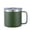 Green, variant on 14 oz Coffee Mug, Vacuum Insulated Camping Mug with Lid, Double Wall Stainless Steel Travel Tumbler Cup, Thermal Coffee Mug
