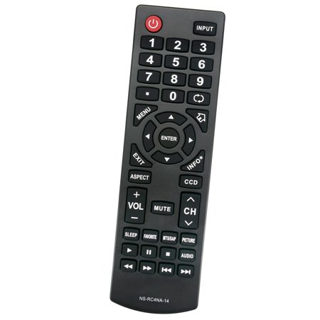 New Remote Control NS-RC4NA-14 for Insignia NS-32E400NA14 NS-37D20SNA14 NS-39D40SNA14 NS-46L400NA14