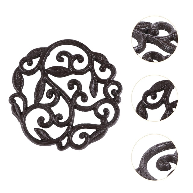 KAKOWELY Protectores Para Macetas Color Café Con Soporte Antideslizante Para Delicados