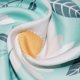 thumbnail image 3 of Cortina de ducha floral JAMW primavera 72' x 72' poliéster impermeable con ganchos, 3 of 5