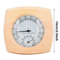 thumbnail image 3 of Digital Sauna Thermometer with Metal Dial and Hydrometer Hygrometer Hygrometer Hygrometer Thermometer Sauna Accessory, 3 of 5