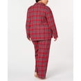 thumbnail image 2 of Family PJs Womens Plus Christmas Holiday Pajama Set, 2 of 7